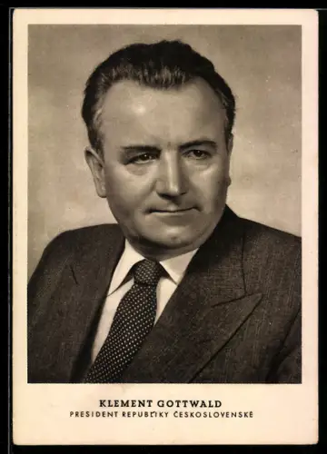 AK Klement Gottwald, Tschechischer President