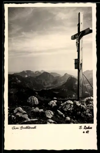 AK Gipfelkreuz auf dem Grubhörndl