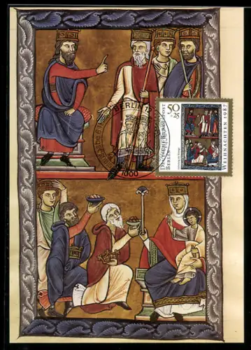 Maximum-AK Berlin, Heilige Drei Könige erbringen dem Christuskind ihre Gaben