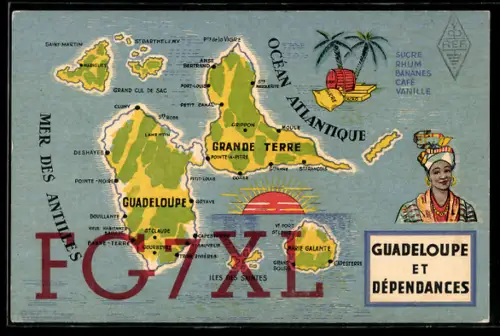 AK Guadeloupe, Radio FG7XL, Jean-Pierre Tendron