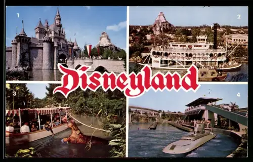 AK Disneyland, Sleeping Beauty`s Castle, Jungle Cruise