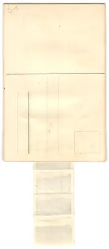 Leporello-AK Dresden, Roter Garten, Postplatz und Neues Rathaus