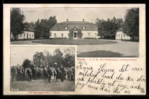 AK Hook, Vid konungabesöket i Hook