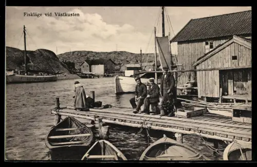 AK Fiskläge, Vid Västkusten