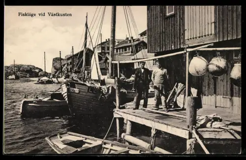 AK Fiskläge, Vid Västkusten