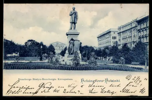 AK Helsinki, Runebergin Kuvapatsas