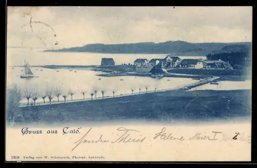 AK Calo, Panorama mit Brücke