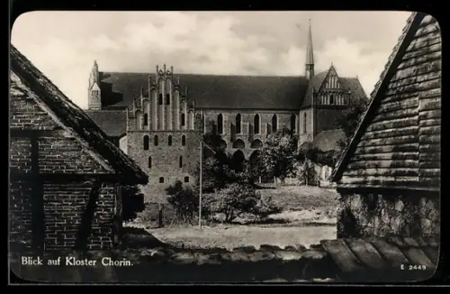 AK Chorin, Blick auf Kloster Chorin