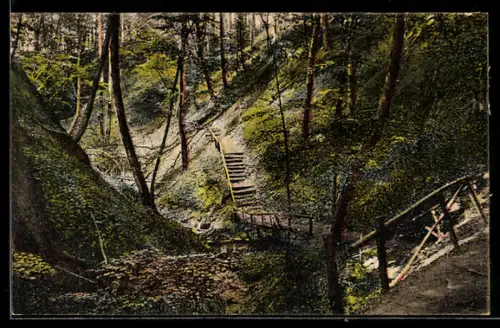 AK Bad Buckow /Märk. Schweiz, Silberkehle