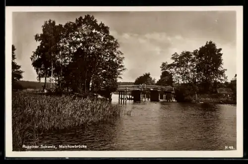 AK Ruppiner Schweiz, An der Molchowbrücke