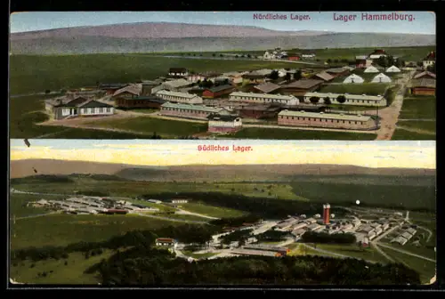 AK Hammelburg, Lager Hammelburg, nördliches Lager, südliches Lager