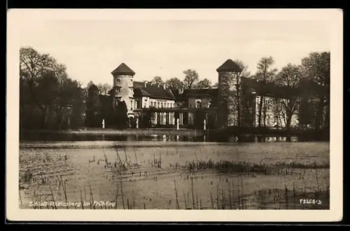 AK Rheinsberg, Schloss Rheinsberg im Frühling