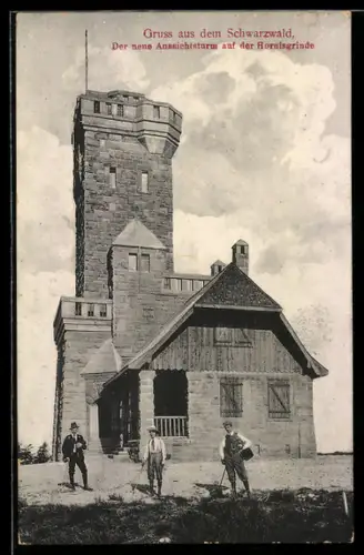 AK Hornisgrinde /Schwarzwald, Aussichtsturm