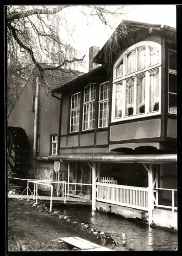 AK Wesendahl /Strausberg, Betriebsferienheim des IFA-Automobilwerkes Ludwigsfelde Wesendahler Mühle