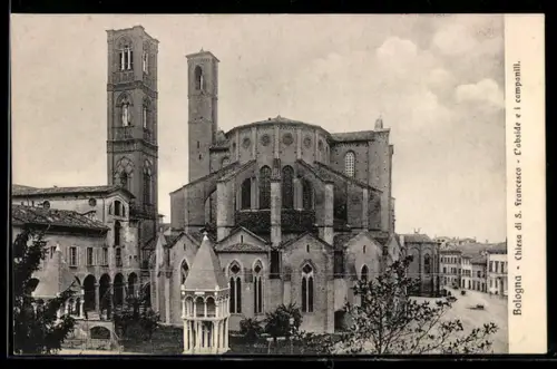 AK Bologna, Chiesa di S. Francesco e i campanili