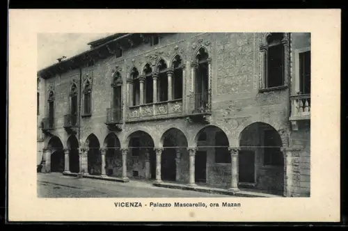 AK Vicenza, Palazzo Mascarello, ora Mazan