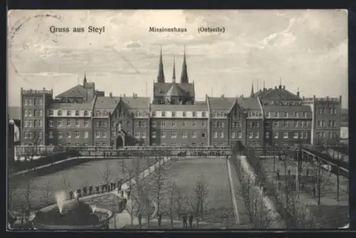 AK Steyl, Missionshaus St. Michael, Vorderfront