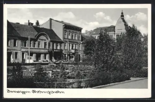 AK Neuruppin, Partie am Rosengarten