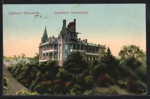 AK Eberswalde, Sanatorium Drachenkopf