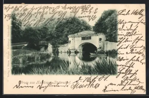 AK Kalkberge-Rüdersdorf, Einfahrt in den Bülow-Tunnel