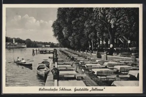 AK Woltersdorfer Schleuse, Gaststätte Bellevue, Inh. Emil Knoost
