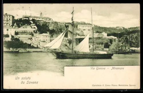 AK Savona, Via Genova, Miramare