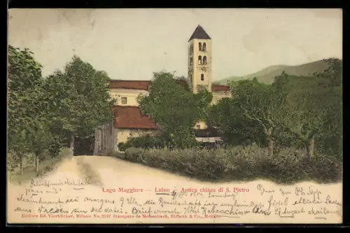 AK Luino /Lago Maggiore, Antica chiesa di S. Pietro