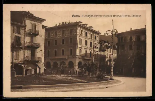 AK Como, Dettaglio Piazza Cavour Banca Credito Italiano