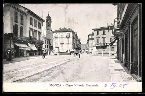 AK Monza, Corso Vittorio Emanuele