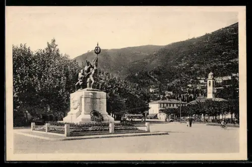 AK Cernobbio /Lago di Como, Monumento ai Caduti