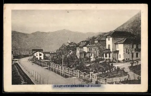 AK Arquata Scrivia, I Villini