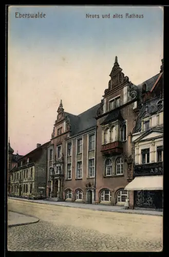 AK Eberswalde, Neues und altes Rathaus