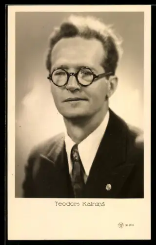 AK Portrait Musiker Teodors Kalnins