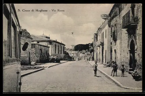 AK S. Croce di Magliano, Via Roma