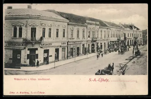 AK S.-A.-Ujhely, Wekerle-ter a Közp