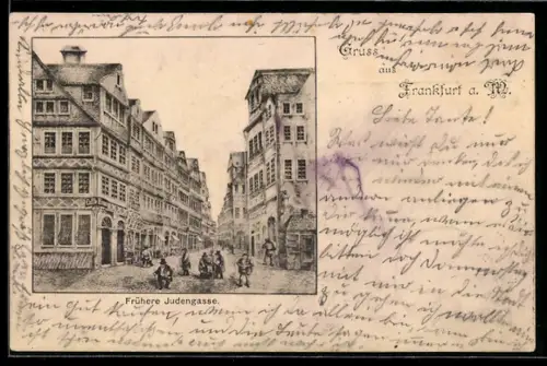 AK Alt-Frankfurt, Frühere Judengasse