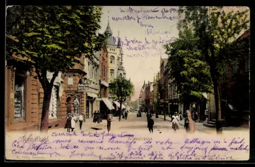 AK Remscheid, Gladbacher Fabrik-Depot in der Alleestrasse