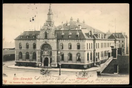 AK Köln-Ehrenfeld, Totalansicht vom Schlachthof