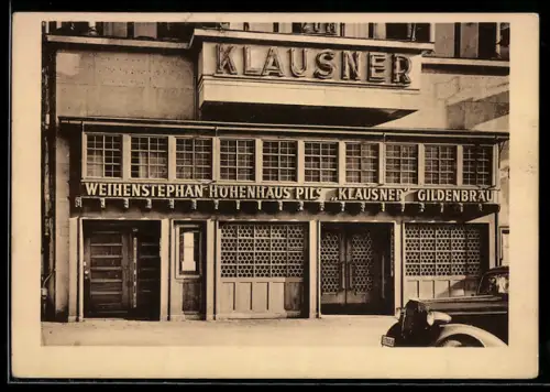 AK Köln-Neustadt, Restaurant Zum Klausner am Ring, Hohenzollernring 30, Leitung Curt Schubert