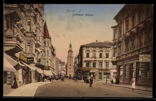 AK Forst i. L., Dampf-Molkerei Forst in der Cottbuser Strasse