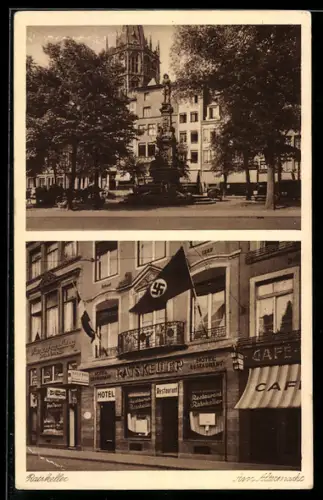 AK Köln, Hotel-Restaurant Ratskeller, Altermarkt 54, Inh. Förster-Reckenthäler, 