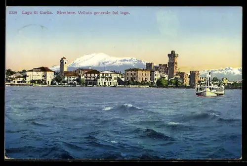 AK Sirmione, Veduta generale dal lago