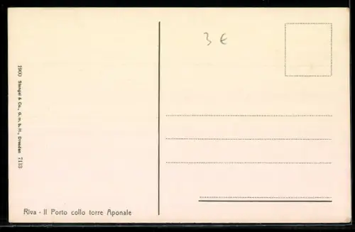 AK Riva, Il Porto colla torre Aponale