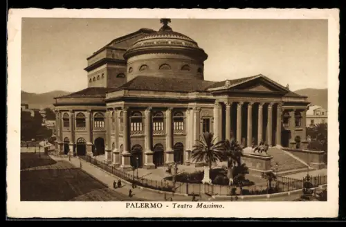 AK Palermo, Teatro Massimo und Palmen