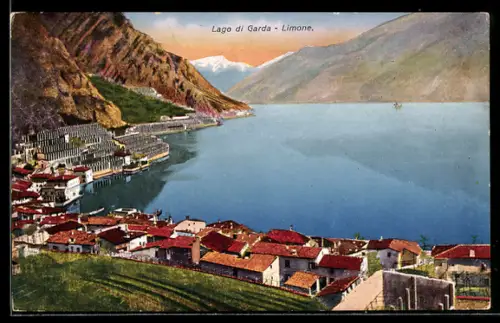 AK Limone, Ortspartie am Gardasee