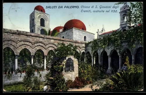 AK Palermo, Chiesa di S. Giovanni degli Eremiti costruita nel 1132