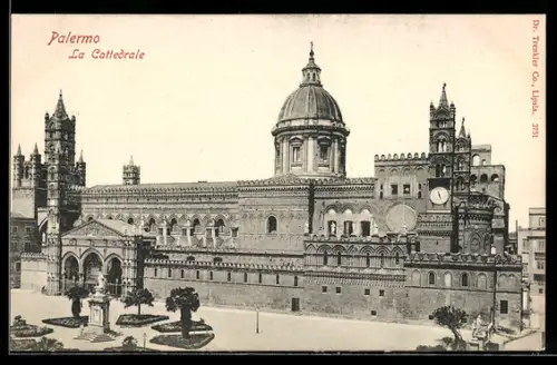 AK Palermo, La Cattedrale, Denkmal