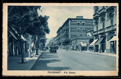AK Palermo, Blick in die Via Dante
