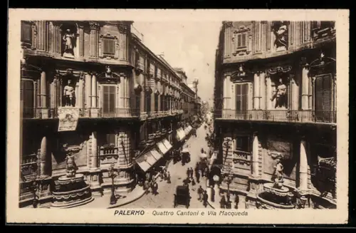 AK Palermo, Quattro Cantoni e Via Macqueda