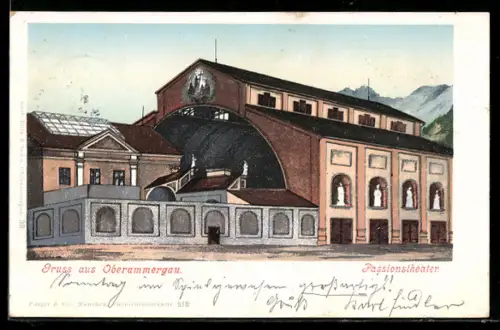 AK Oberammergau, Passionstheater